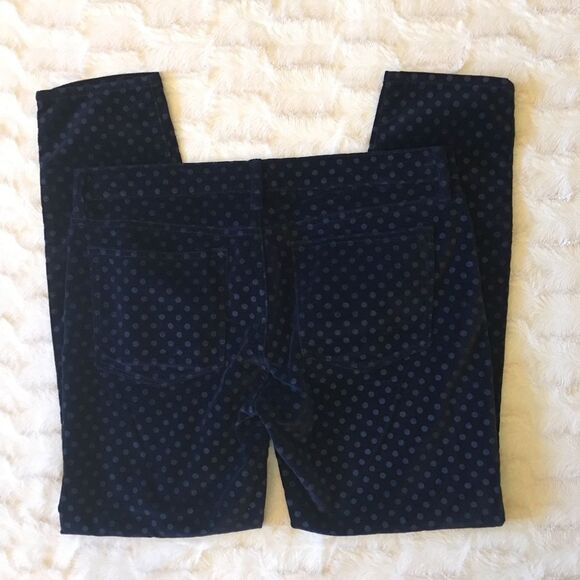 J. Crew Toothpick jean in velvet dot Sz 30 Ankle - Picture 3 of 6